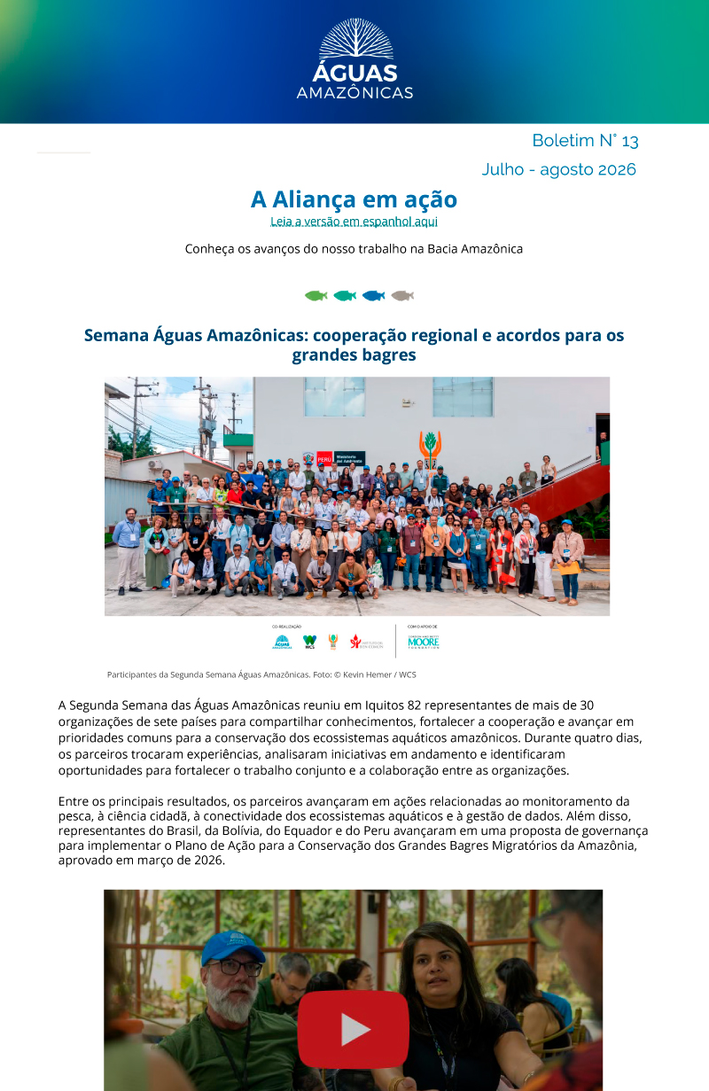 Conservando la Cuenca Amazónica Aguas Amazonicas